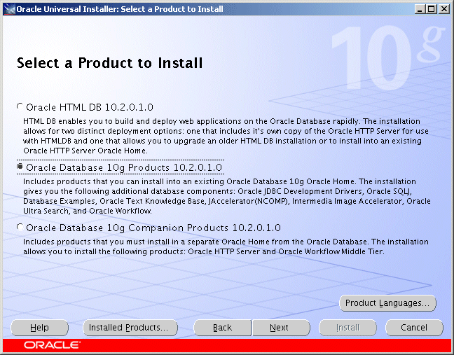 Oracle 10g download 32 bit