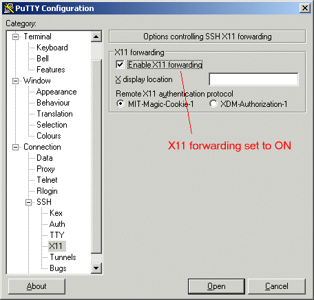 Set Up SSH Port Forwarding in Putty - Ex Libris Knowledge Center