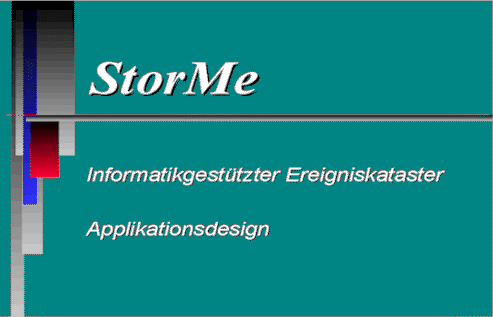 Storme - Informatikgestützter Ereigniskataster